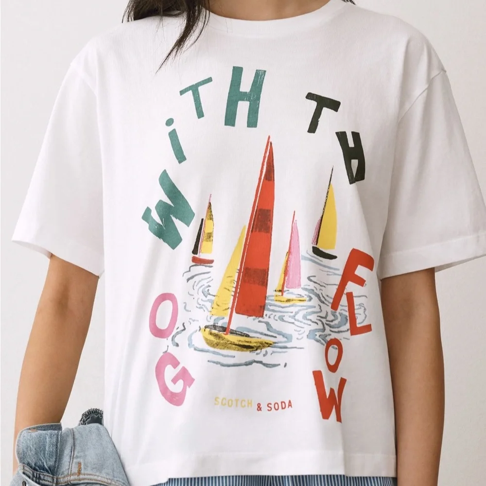 Scotch & Soda Graphic Tee - Picture 2 of 2